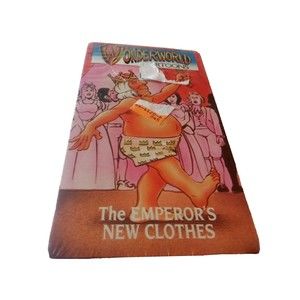 The Emperor's New Clothes VHS Tape Sealed 1990 Wonderworld